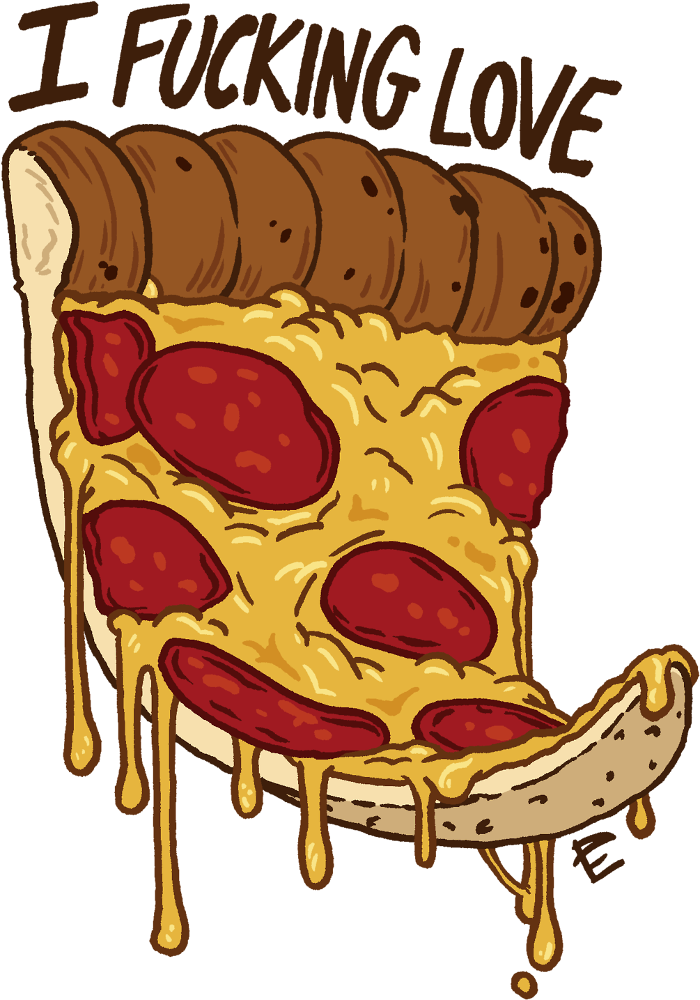 The True Tumblr Logo - Love Pizza (1280x1710)
