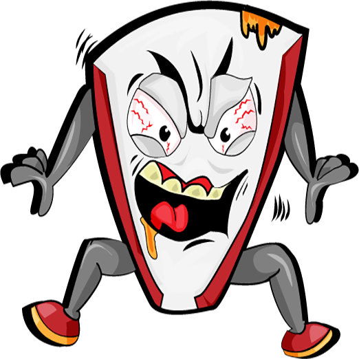 Ilustración Videojuego Movil Trash - Pizza (522x522)