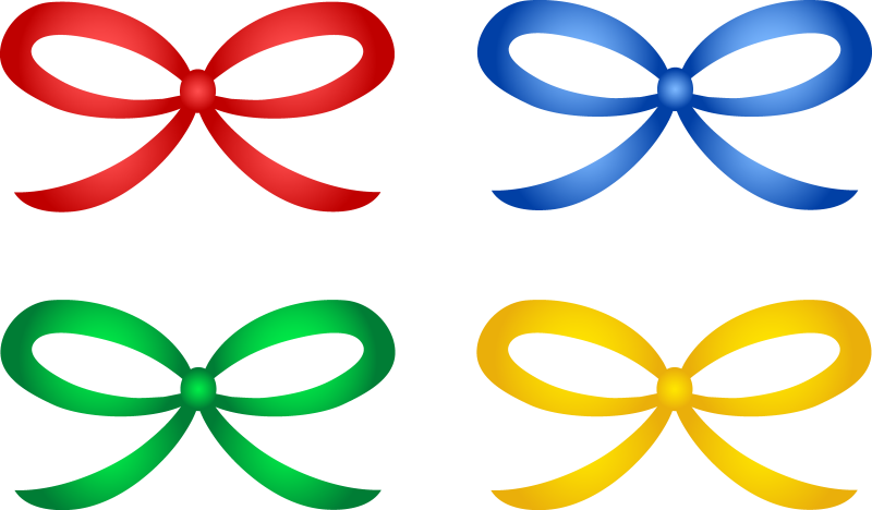 Pin Holiday Images Free Clip Art - Ribbon Clipart (5698x3339)