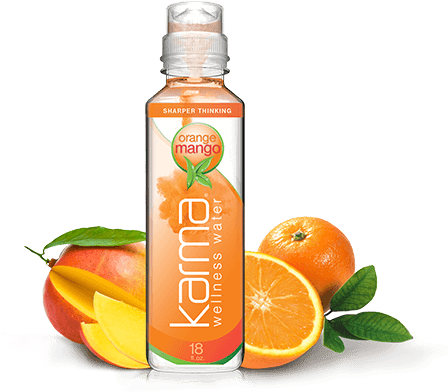 Karma Wellness Water - Orange Karma Water (500x400)