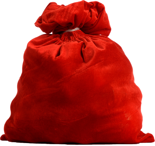 Christmas Clipart - Bag (500x474)