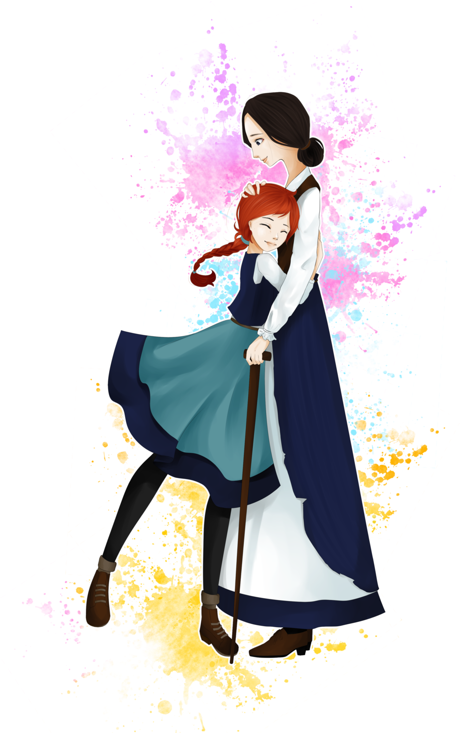 Felice And Odette - Ballerina Felicie And Odette (1024x1448)