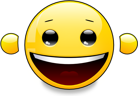 Joyfull Smiley By Mondspeer - Smileyvector Png (640x427)