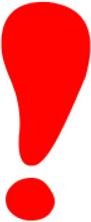 Drobna Zmiana W Harmonogramie Treningów Dla Rocznika - Signo De Exclamación Png (440x440)