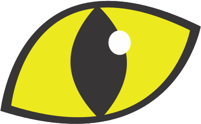 Cat Eye Feline Logo Design - Cat Eye Vector (550x550)