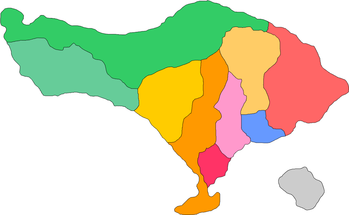 Pulau Bali Adalah Bagian Dari Kepulauan Sunda Kecil - Pulau Bali Vector Png (1200x800)