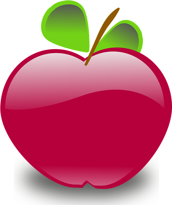 Cartoon Apple Pictures 27, - Apple Images Clear Background (570x720)
