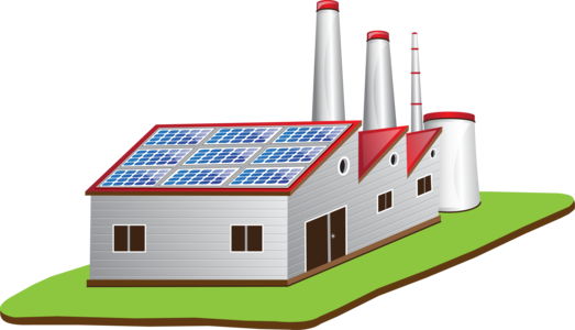 Solar-log - Tamaño De Planta Industrial (523x300)