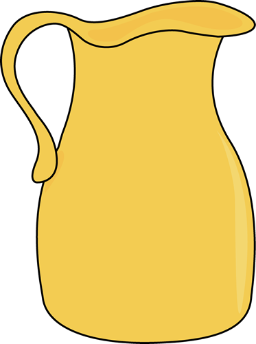 Illustration Of A Pitcher Of Lemon Juice On A White - Pitcher Clipart (373x500)