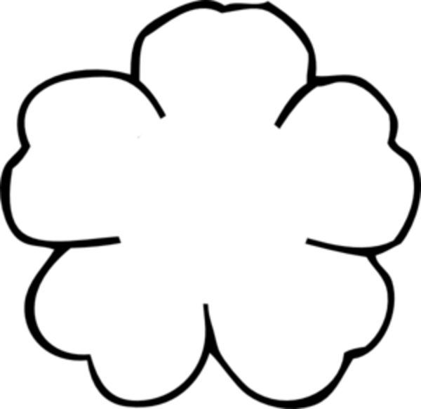 Traceable Roses - Cliparts - Co - Flower Clip Art Free (600x582)