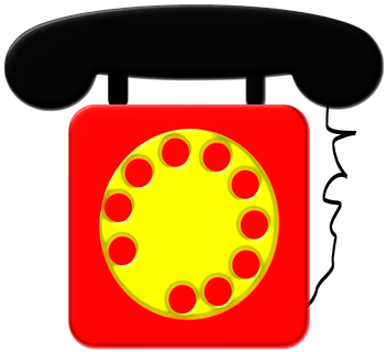 Telefon, Kommunikation, Telefonieren - Circle (401x340)