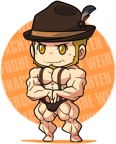 Frohe Weihnachten, From Germany By Zephleit - Germany (500x500)