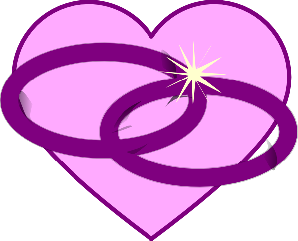 Neeraj Clip Art - Wedding Rings Clip Art (600x485)