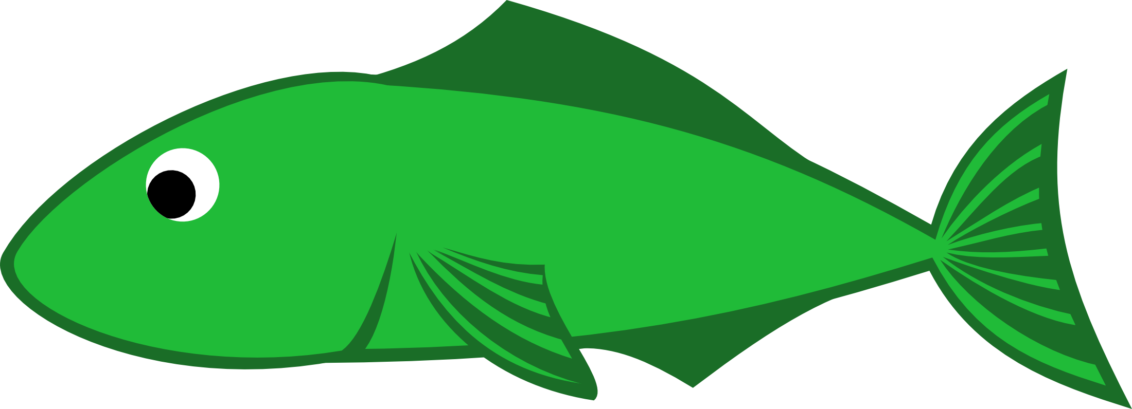 Fish Cutie Mark Request By The Smiling Pony - My Little Pony Fish Cutie Mark (2200x796)