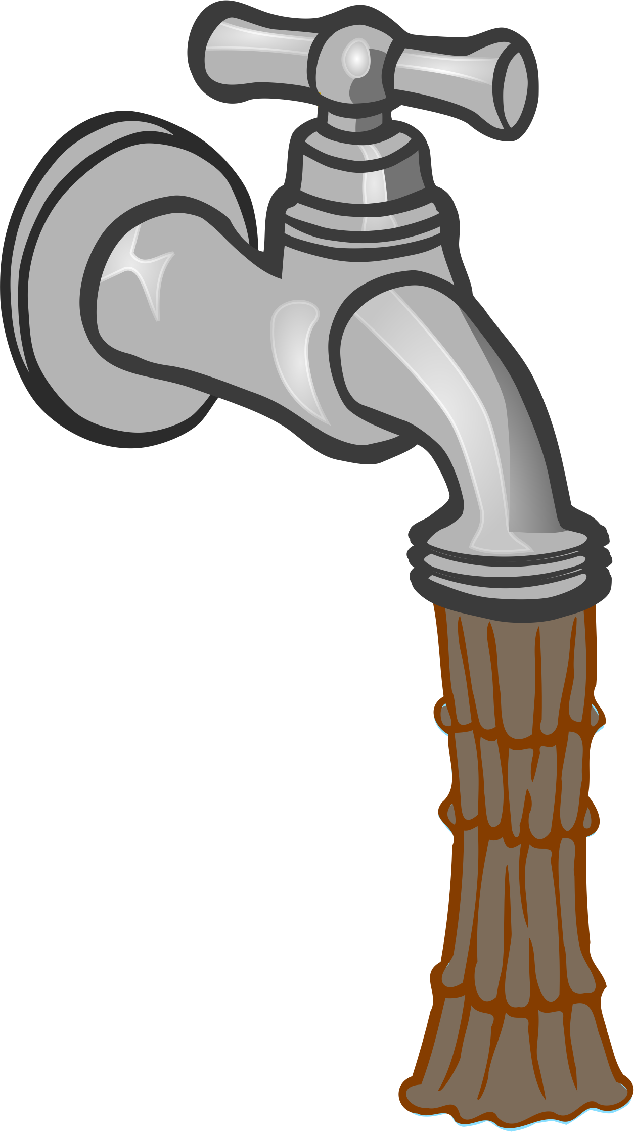 Big Image - Tap Water Transparent Background (1254x2240)