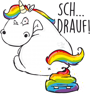 Sch Drauf - Nwue Pummel Einhorn Sprüche (400x400)