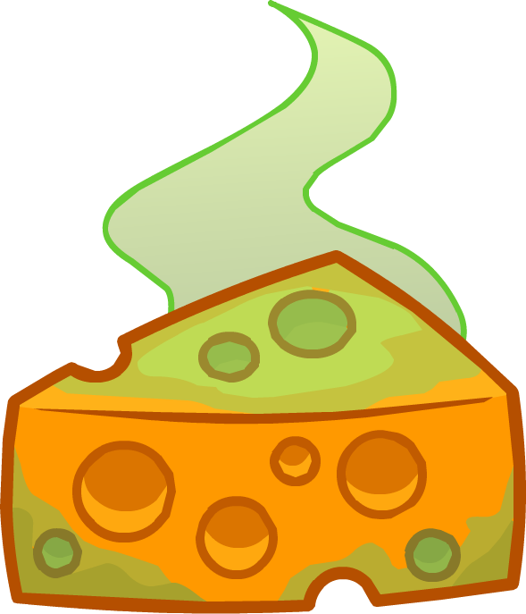 Stinky Cheese Clipart - Stinky Cheese (589x687)