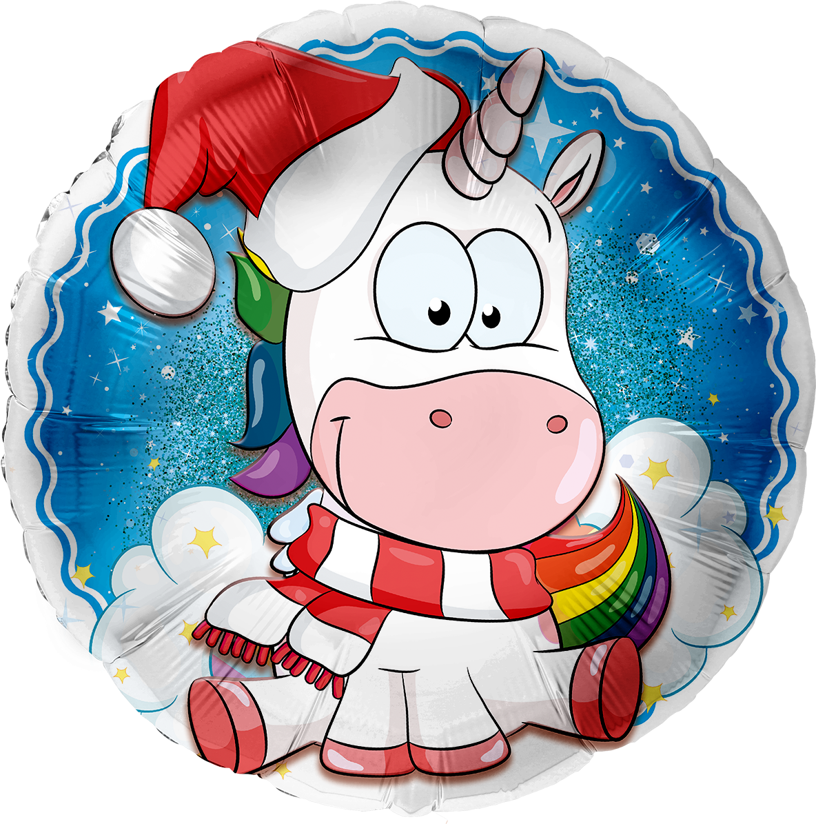 L5326 Einhorn Weihnachten - Christmas Day (1200x1200)