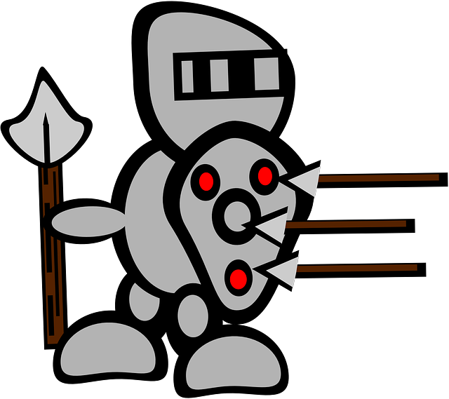 Arrows Knight, Knight's Armor, Lance, Spear, Shield, - Gallant Clipart (640x569)