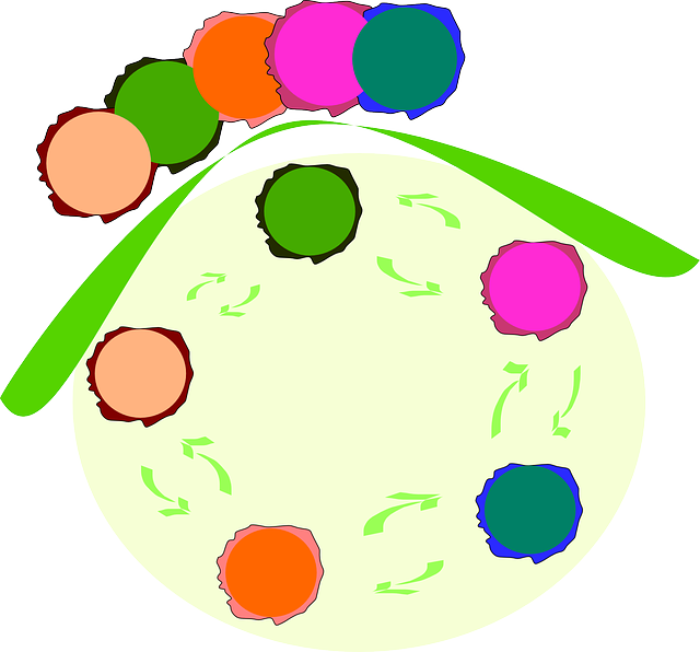 Abstract Red, Green, Team, Purple, Orange, Balls, Abstract - Ingelheim Am Rhein (640x596)