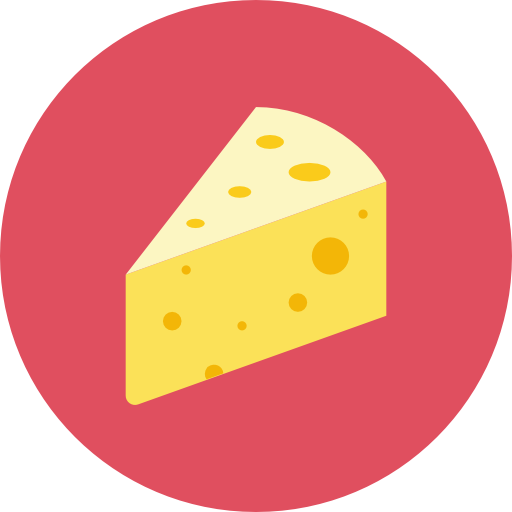 Visual Culture On Emaze - Cheese Icon (512x512)