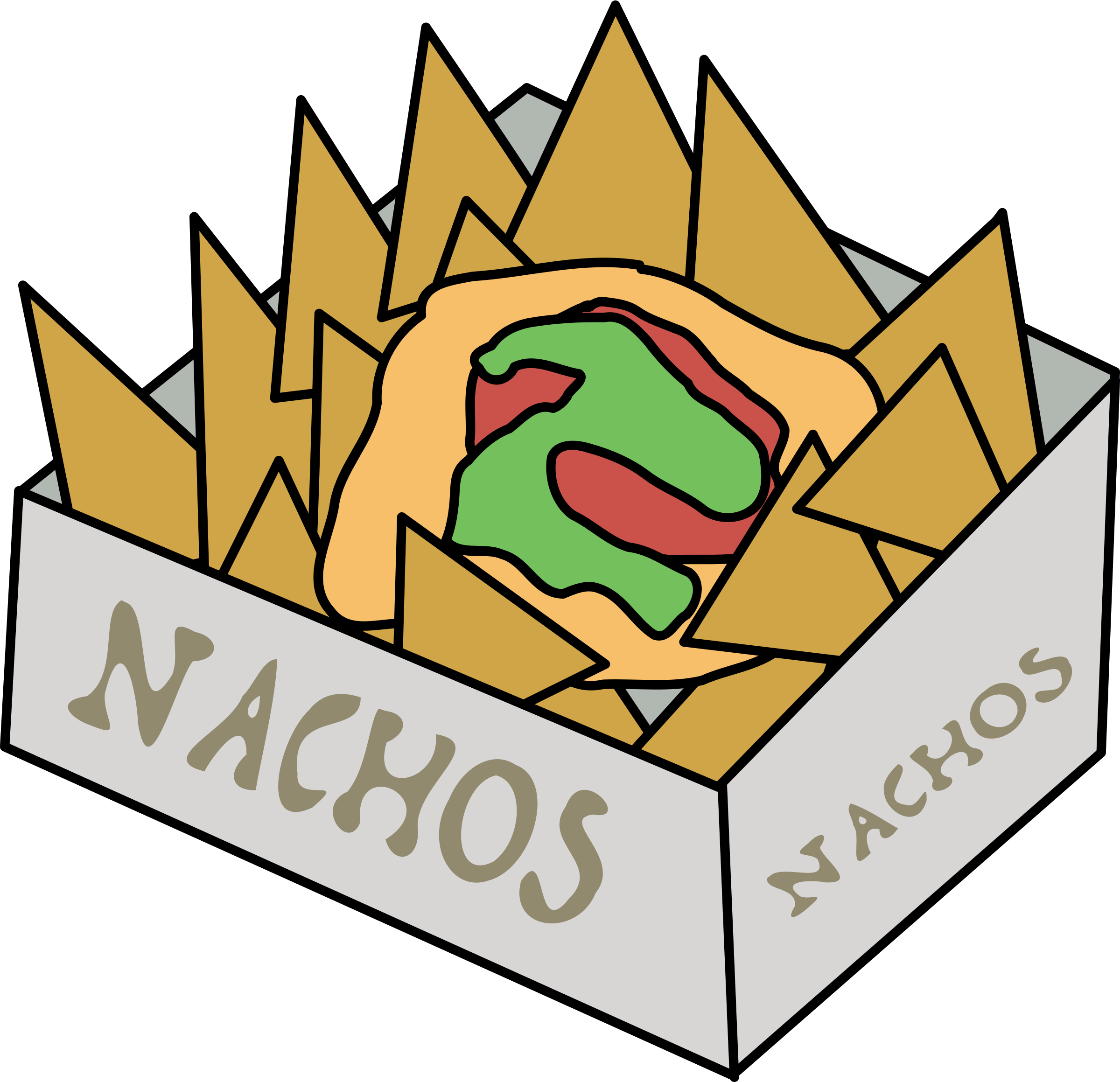 Clipart - Nacho Clip Art With Transparent Background (2400x2319)
