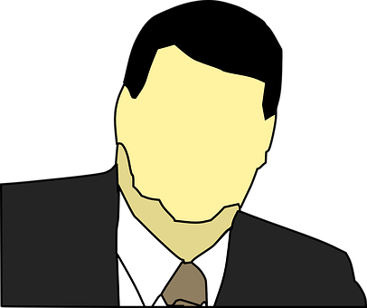 Man, Guy, Male, Person, Tie, Suit, Smile - Cartoon Guy Wearing Ties (406x340)