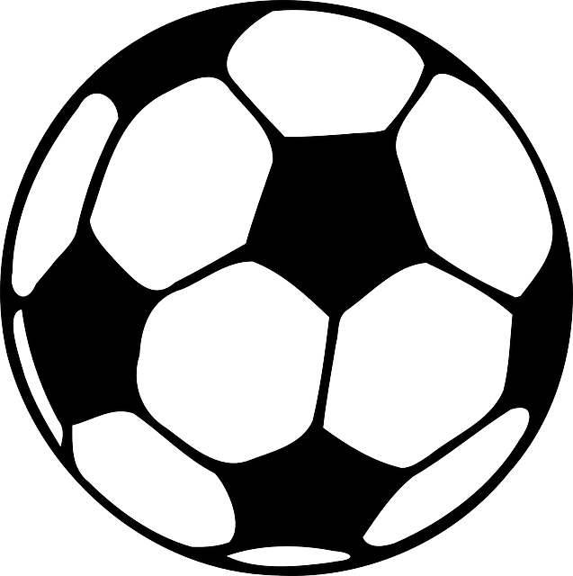 Outline Baby, Bat, Red, Black, Part, Icon, Blue, Outline - Football Black And White (637x640)