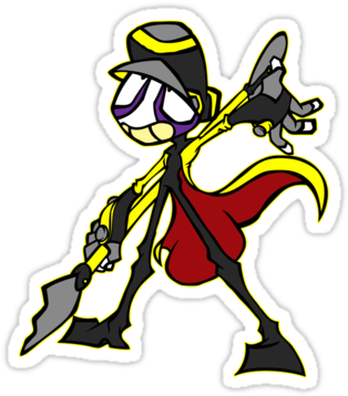 "pan Pizza Again" Stickers By Rebeltaxi Redbubble - Cartoon (375x360)