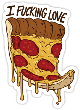 I Love Pizza By Mo93 - Love Pizza (375x360)
