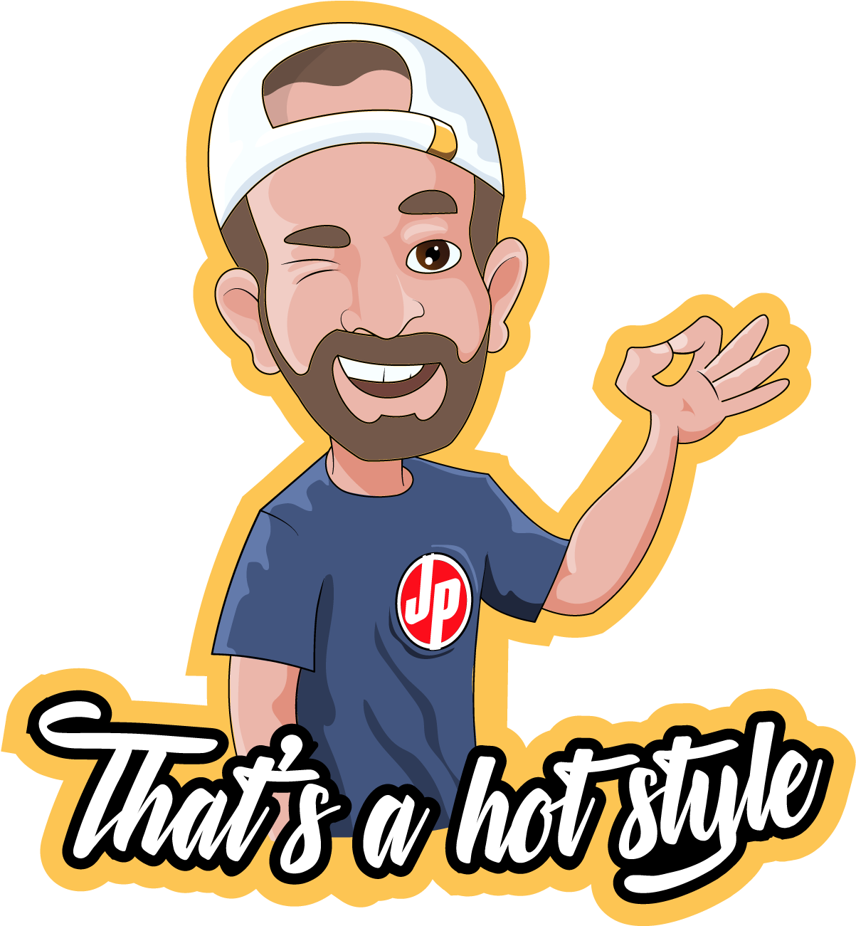 Johny's Pizza Stickers Messages Sticker-1 - Johny's Pizza Stickers Messages Sticker-1 (1360x1360)