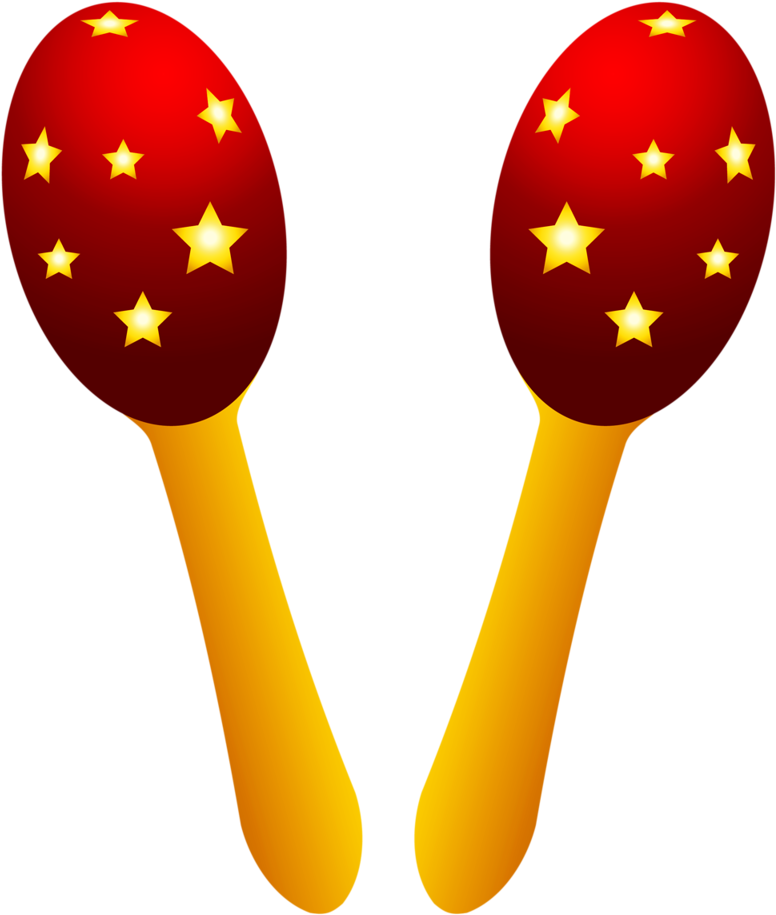 Scrapbooking - Maracas Theme Transparent Background (838x1024)