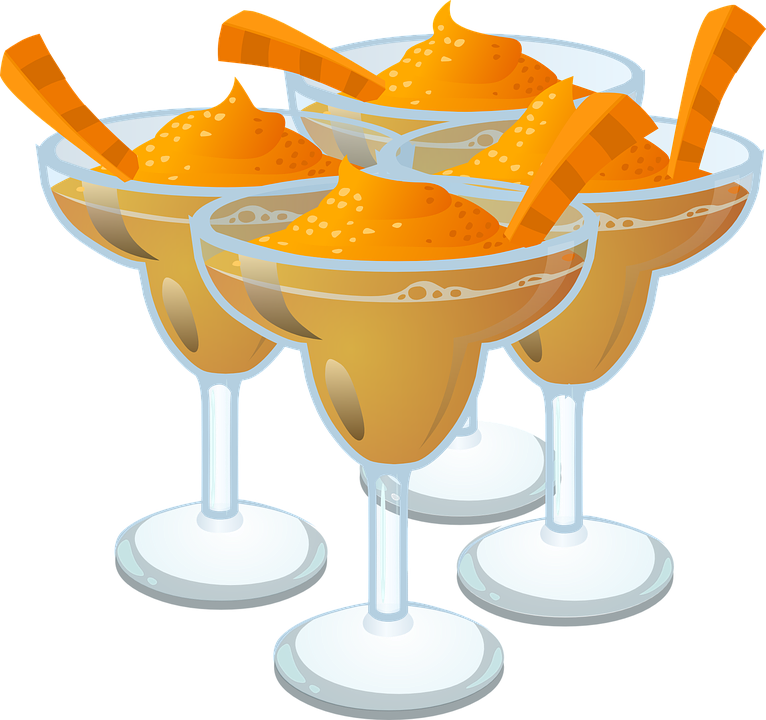 Ice Cream Sundae Clipart 25, - ไอ ศ ครีม สี ส้ม (766x720)