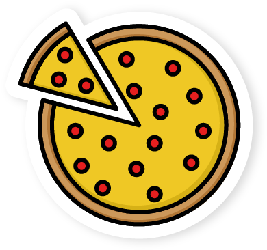 Each Sticker Features Bright Colors, Bold Outlines, - Circle (408x408)