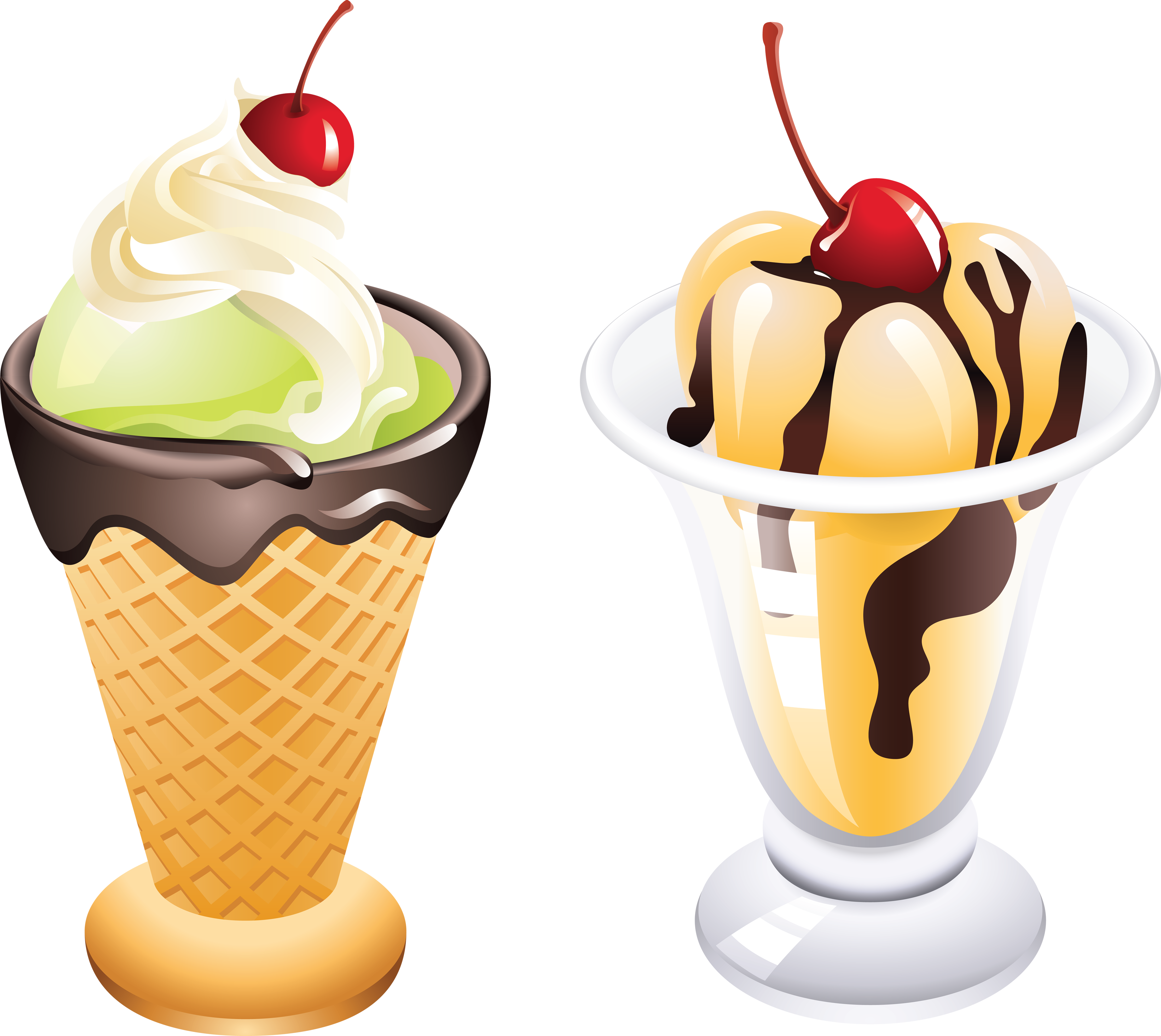 Snack Clipart Ice Cream Cup - Cold Object Clipart (3528x3149)
