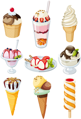 45679b07e397 - Helado Png Vector (3543x4788)