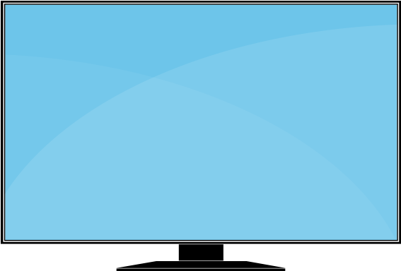 Affordable Wide Screen Tv Png Graphic Cave With Plasma - Led-backlit Lcd Display (1200x628)