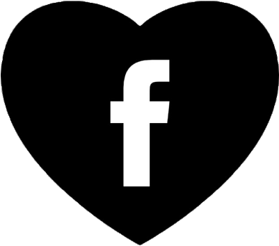 Werdet Fan Auf Facebook - Logo Facebook Corazon Png (400x400)