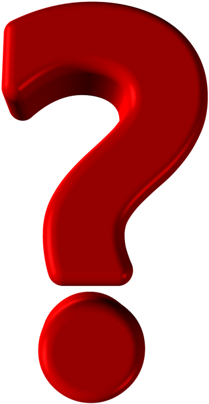 Neben Seiner Großen Sorge Um Die „bambini-feuerwehren“ - Red Question Mark Transparent Background (1280x1280)