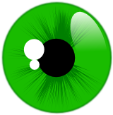 How To Set Use Green Eye Icon Png - Green Eye Png (600x214)