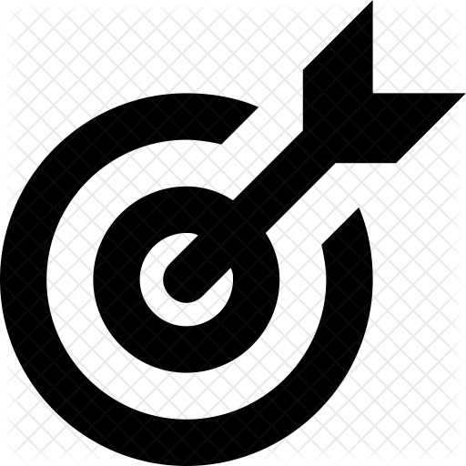 Bulls Eye Icon - Emblem (512x512)