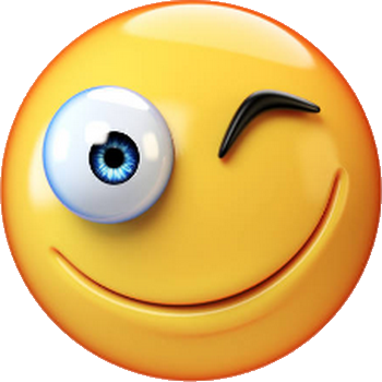 Smiley Jaune Clin D'oeil - Gif Anime Smiley Clin Oeil (350x350)