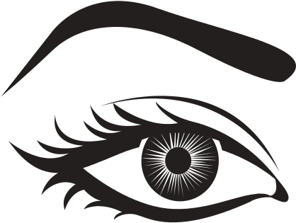 Eye And Eyebrow Icon - Eyebrow Icon Transparent Background (550x550)