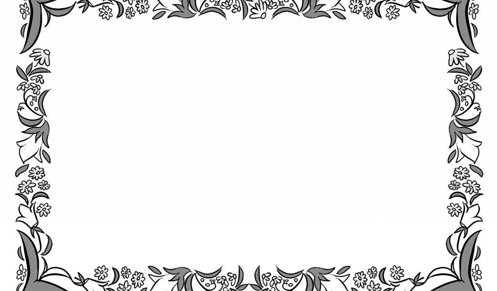 Perfect - Dessin Bordure De Page Décoration (1024x600)
