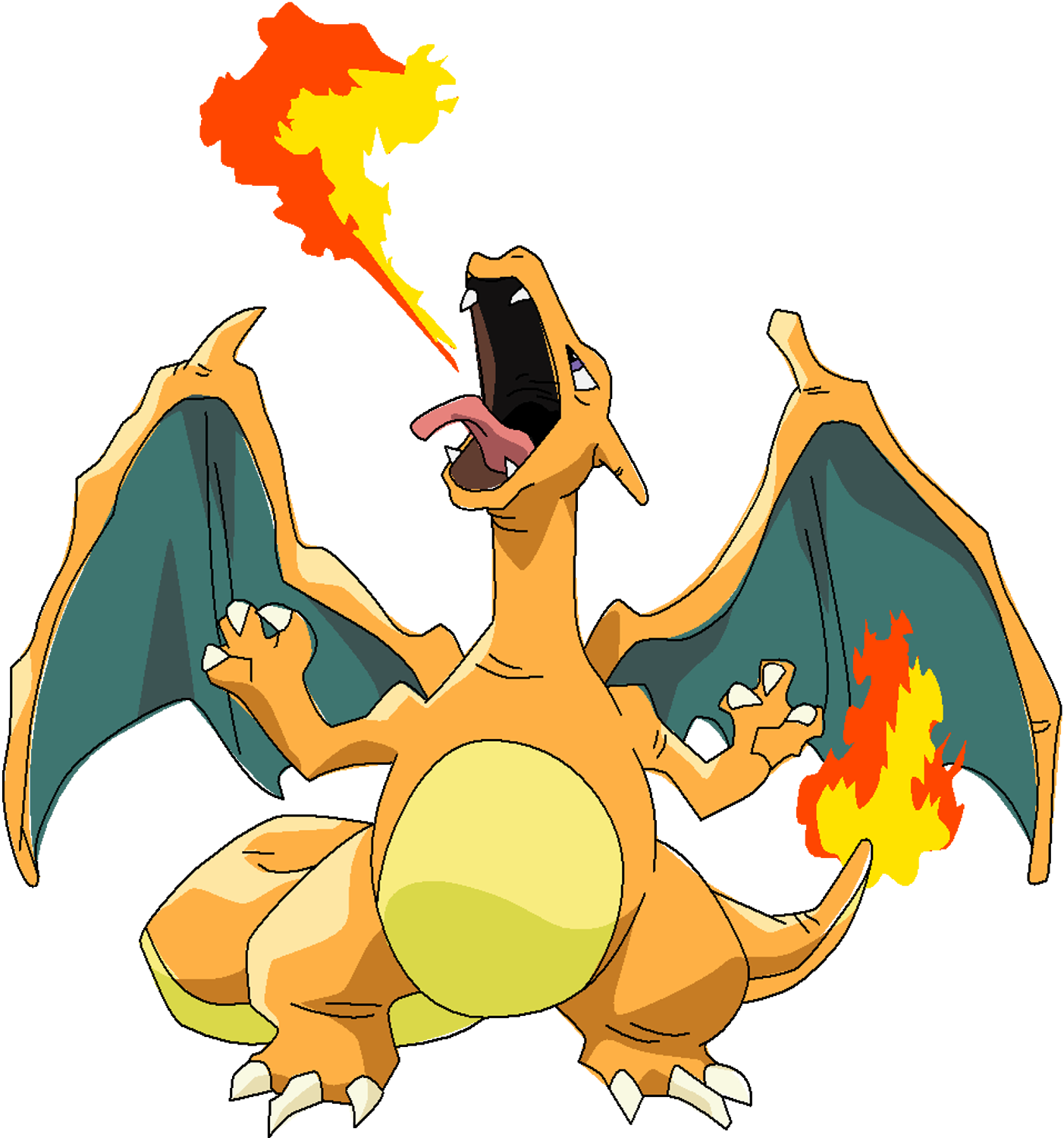 Dessin De Bob L'éponge En Couleur Inspirant Photo En - Pokemon Charizard (1403x1500)