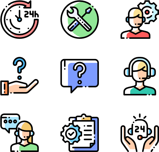 Help And Support - Icon (600x564)