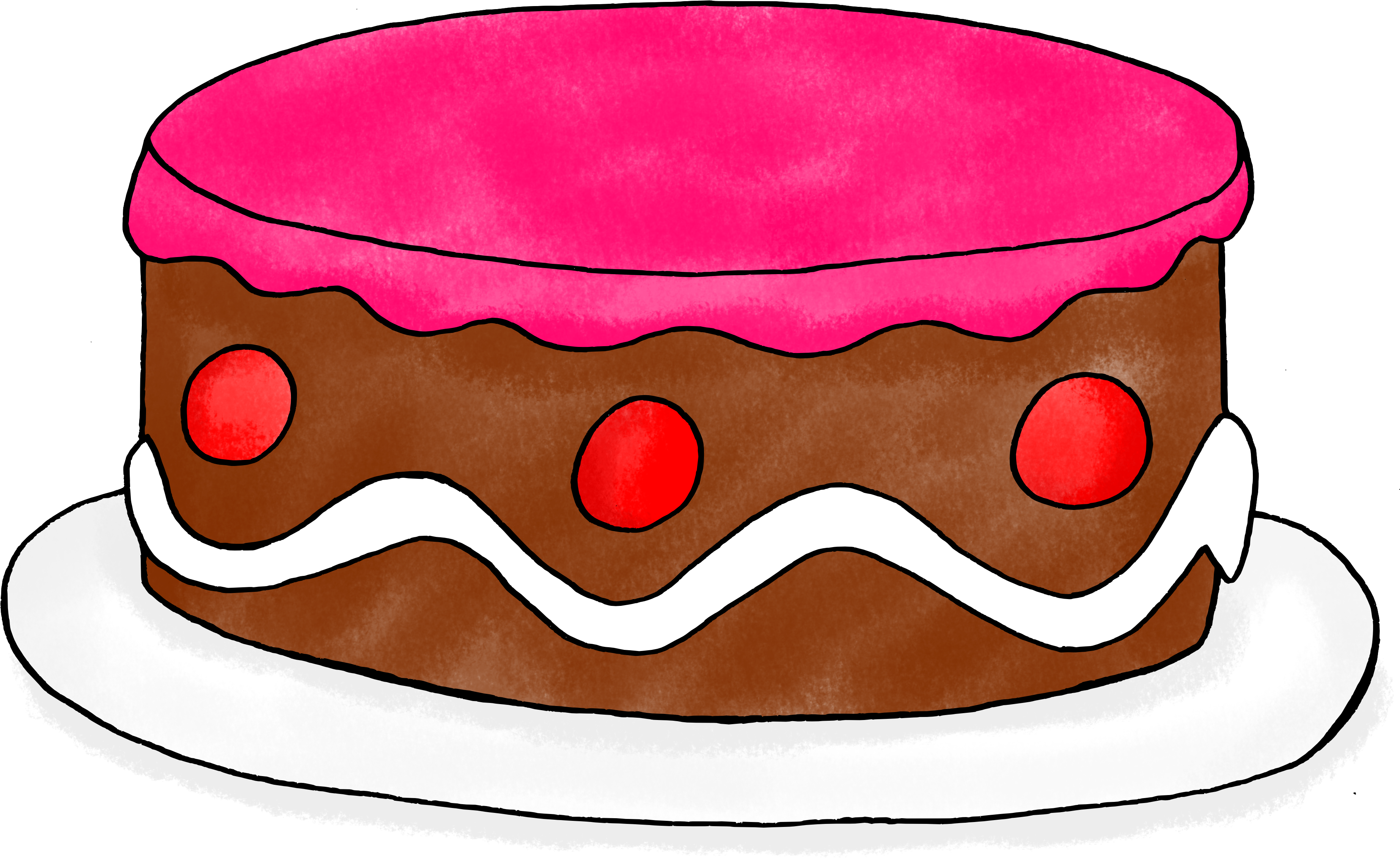 34 Excellent Image Dessin Gateau Gouter - Gateau Dessin (3690x2500)