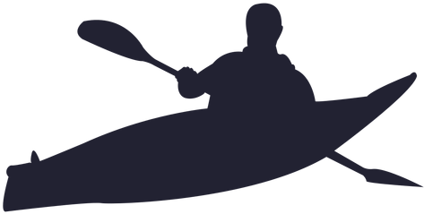 Kayak Silhouette By Vexels - Kayak Silhouette (512x512)