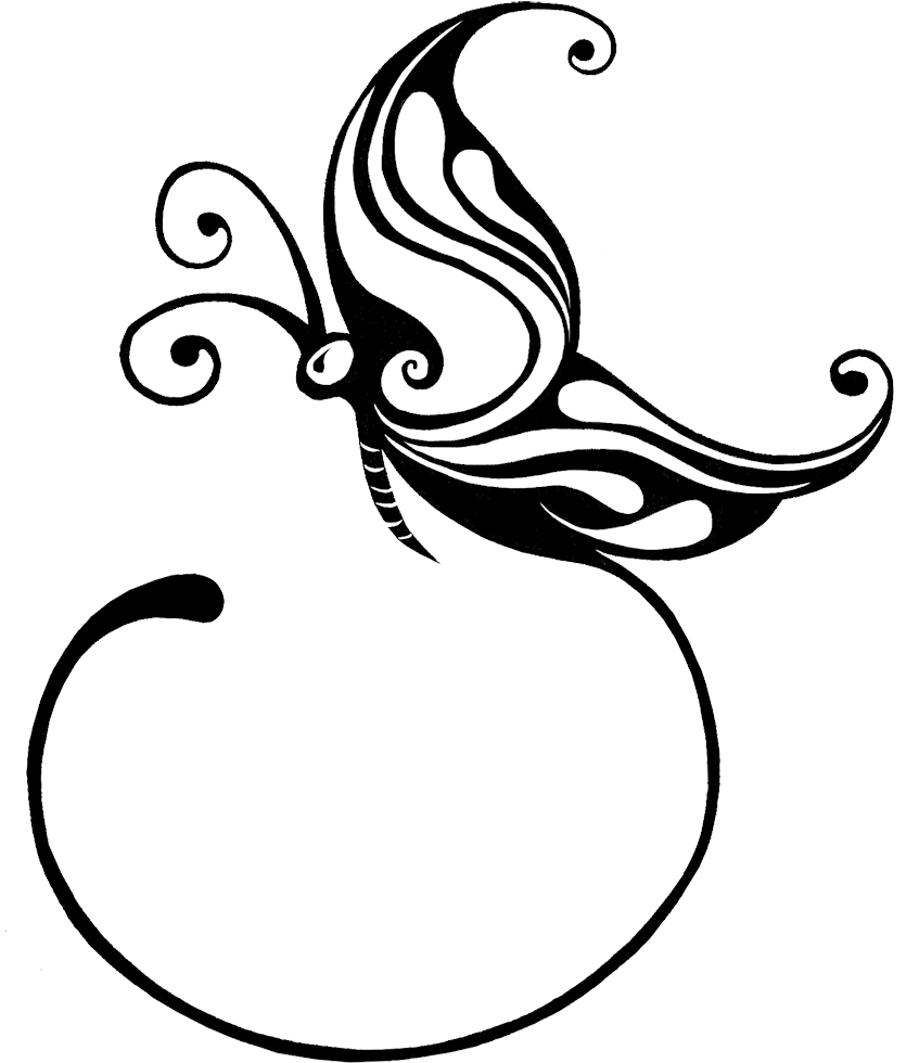 Imprimer Animaux Insectes Papillon Num Ro 27762 Avec - Arabesque (864x1000)