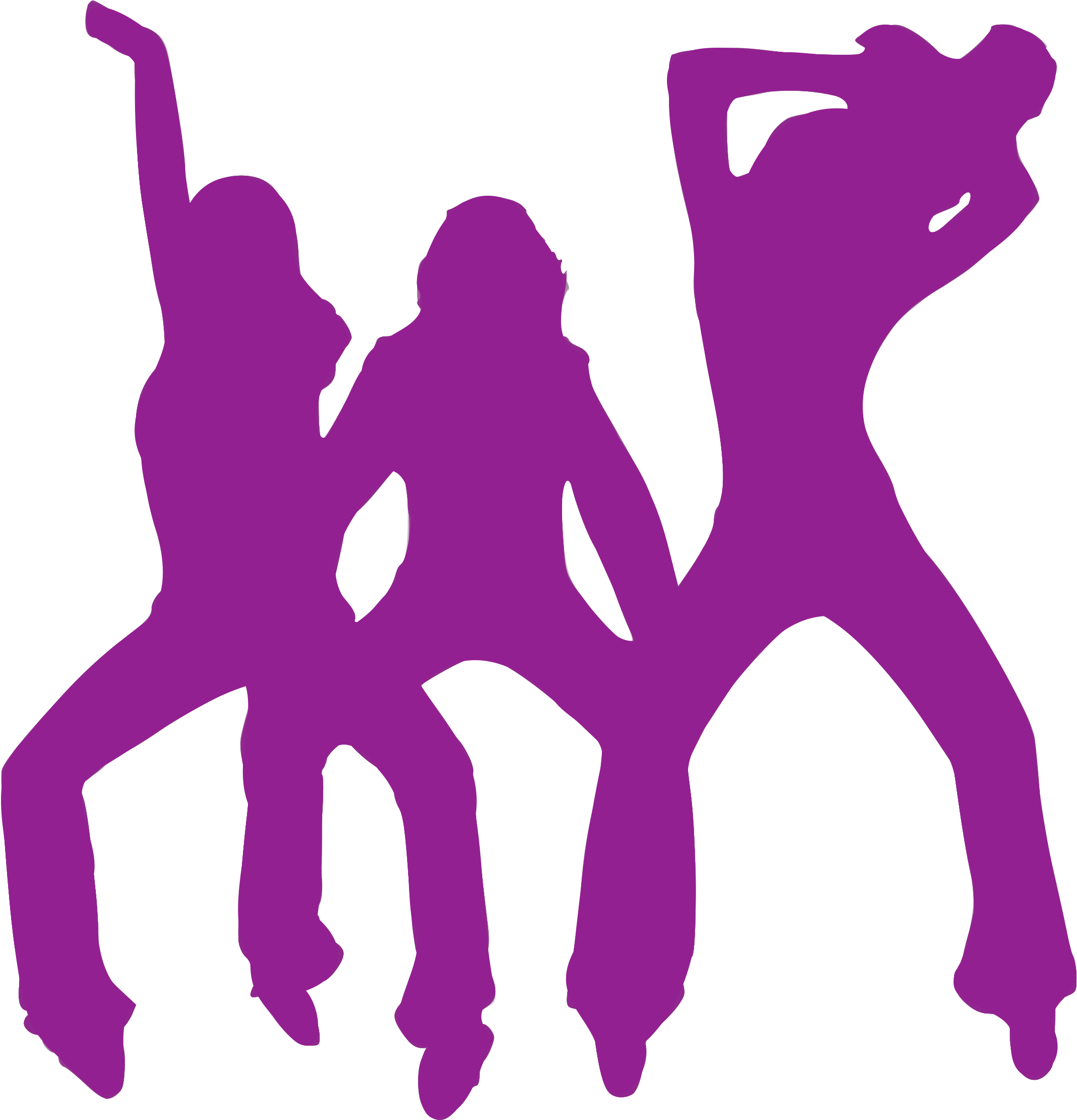 Danse Clipart Purple - Dance (2313x2400)